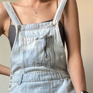Zara Patchwork Overalls